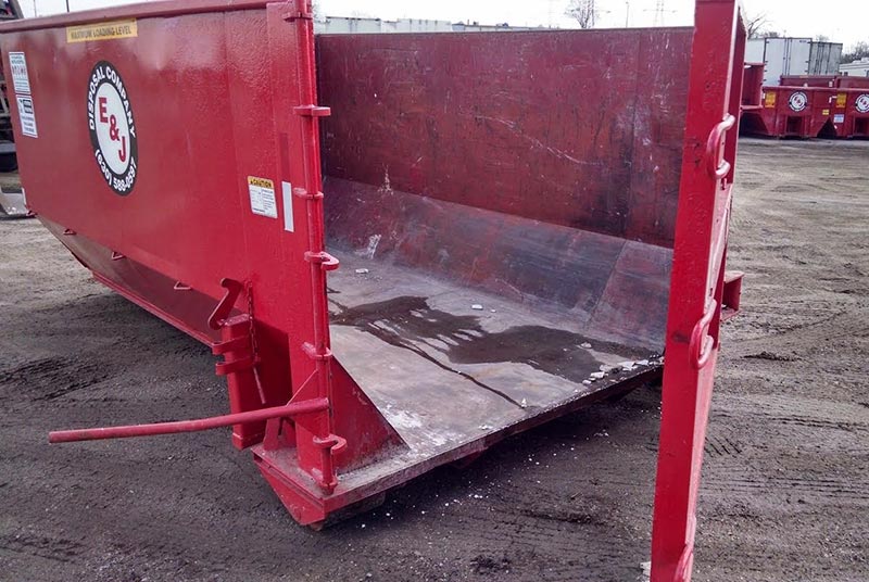 15-Yard Dumpster Rear Door
